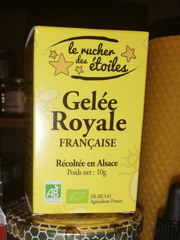 Gelée Royale BIO d'Alsace pot de 10g